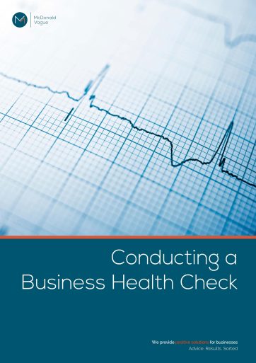 Conducting a Business Health Check