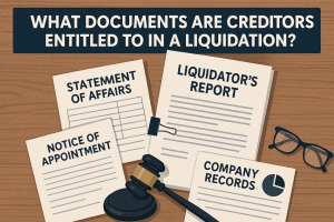 What Documents Are Creditors Entitled to in a Liquidation?