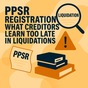 PPSR Registration: What Creditors Learn Too Late in Liquidations