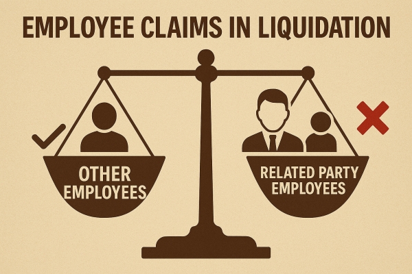 Employee Claims in Liquidation: How are Related Party Employee Claims Treated?